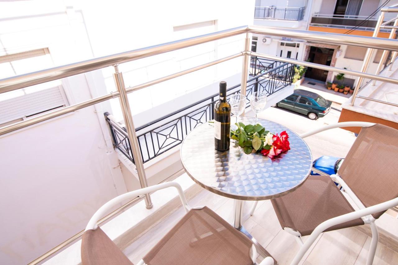 Star Bay Luxury Aparthotel Limenaria  Phòng bức ảnh